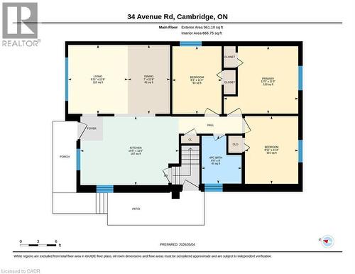 Floor plan - 34 Avenue Road, Cambridge, ON - Other