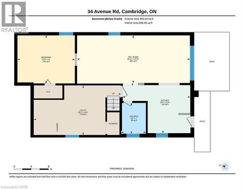 Floor plan - 34 Avenue Road, Cambridge, ON - Other