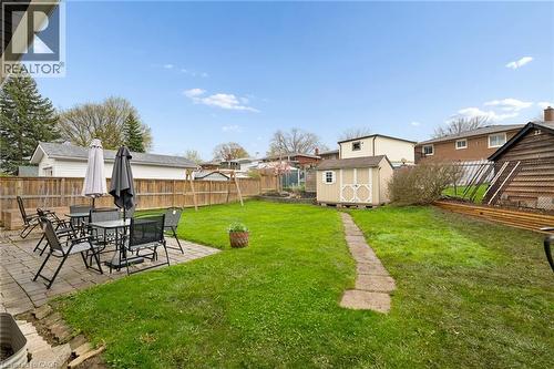 183 Kipling Avenue, Kitchener, ON - Outdoor With Backyard