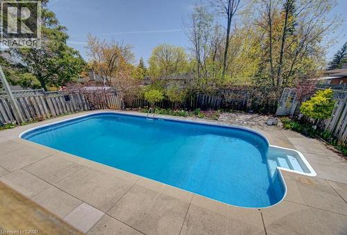 682 Glen Forrest Boulevard, Waterloo, ON - Outdoor With In Ground Pool With Backyard