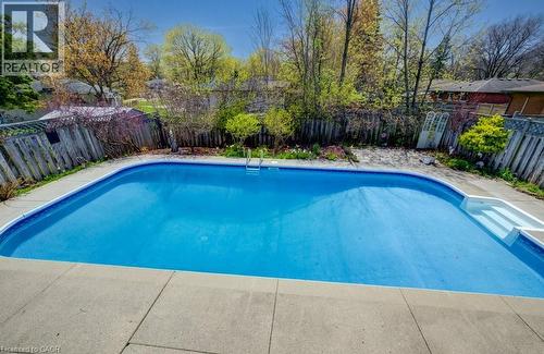 682 Glen Forrest Boulevard, Waterloo, ON - Outdoor With In Ground Pool With Backyard