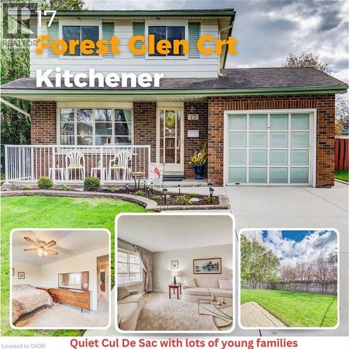 17 FOREST GLEN Court  Kitchener, ON N2N 1E1