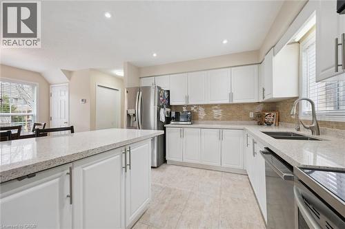45 Darling Crescent, Guelph, ON - Indoor Photo Showing Kitchen With Double Sink With Upgraded Kitchen