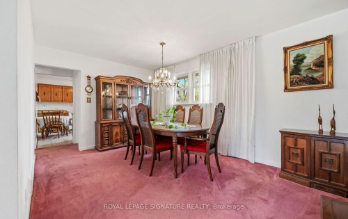 1322 Kelly Road, Mississauga, ON - Indoor Photo Showing Dining Room