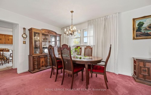 1322 Kelly Road, Mississauga, ON - Indoor Photo Showing Dining Room