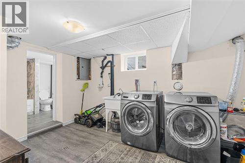 3406 Turner, Windsor, ON - Indoor Photo Showing Laundry Room
