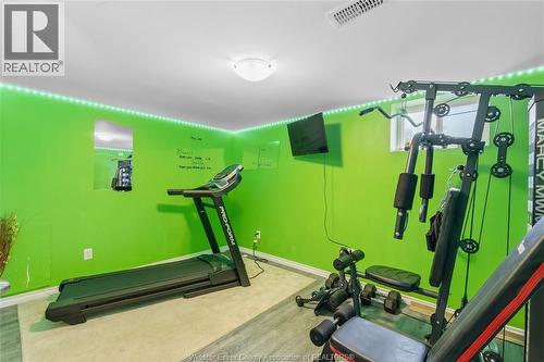 3406 Turner, Windsor, ON - Indoor Photo Showing Gym Room