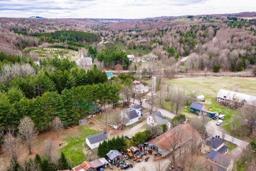 Photo aérienne - 2102 Ch. De Way'S Mills, Barnston-Ouest, QC - Outdoor With View