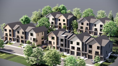 Vue d'ensemble - 6-Rue De Hatley, Magog, QC - Outdoor With Facade