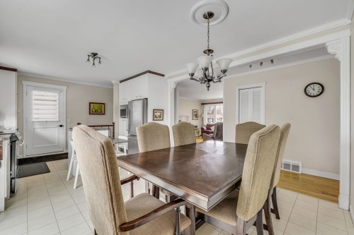 Salle à manger - 8255 3E Avenue E., Québec (Charlesbourg), QC - Indoor Photo Showing Dining Room