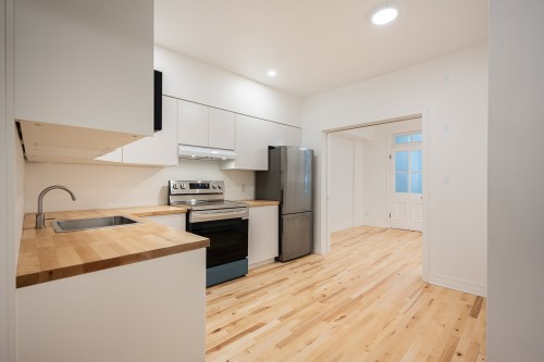 Kitchen - 6764 Av. Henri-Julien, Montréal (Rosemont/La Petite-Patrie), QC - Indoor Photo Showing Kitchen