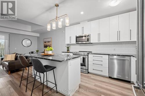207 - 51 David Street, Kitchener, ON - Indoor Photo Showing Kitchen With Upgraded Kitchen