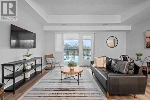 207 - 51 David Street, Kitchener, ON - Indoor Photo Showing Living Room
