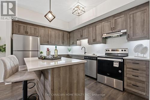 81 - 25 Isherwood Avenue, Cambridge, ON - Indoor Photo Showing Kitchen With Stainless Steel Kitchen With Upgraded Kitchen
