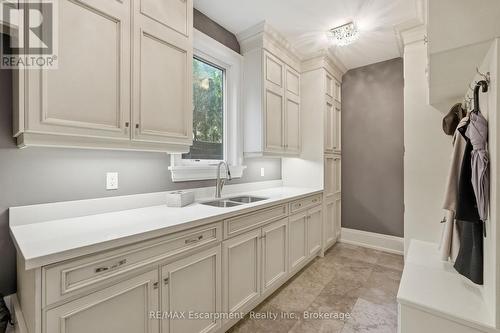 4180 Lakeshore Road, Burlington (Shoreacres), ON - Indoor Photo Showing Kitchen With Double Sink