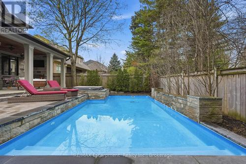 4180 Lakeshore Road, Burlington (Shoreacres), ON - Outdoor With In Ground Pool