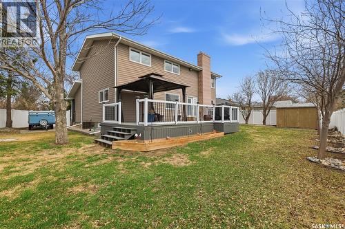 404 Dalgliesh Drive, Regina, SK - Outdoor With Deck Patio Veranda
