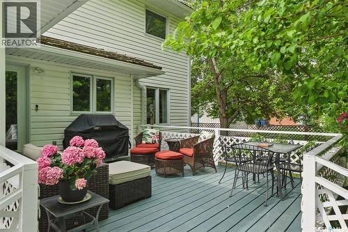 5052 7Th Street, Rosthern, SK - Outdoor With Deck Patio Veranda With Exterior