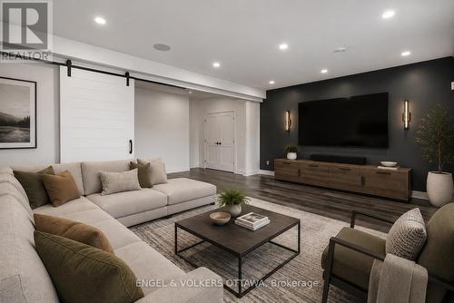 This photo has been virtually staged. - 2154 Rice Avenue, Ottawa, ON - Indoor Photo Showing Living Room
