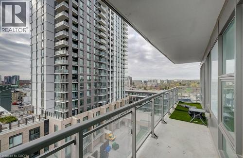 85 W Duke Street W Unit# 908, Kitchener, ON - Outdoor With Balcony