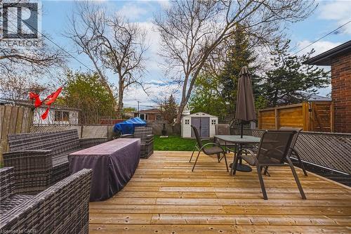 161 Ivon Avenue, Hamilton, ON - Outdoor With Deck Patio Veranda