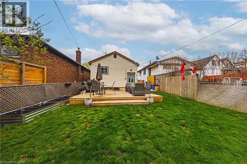 161 Ivon Avenue, Hamilton, ON - Outdoor With Deck Patio Veranda