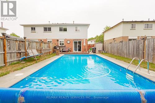 6 Lauderdale Road, Brampton, ON - Outdoor With In Ground Pool With Deck Patio Veranda With Backyard