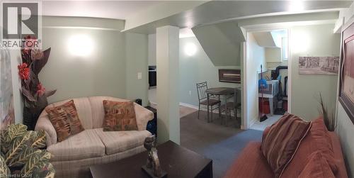 Basement lounge area - 16 Forest Hill Road, St. Catharines, ON - Indoor Photo Showing Other Room