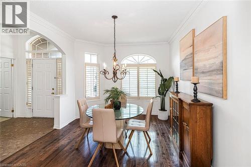 102 Moore Crescent, Ancaster, ON - Indoor Photo Showing Dining Room