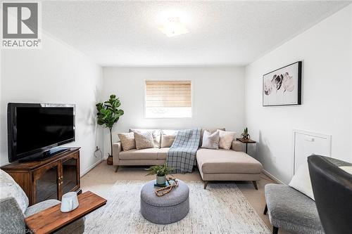102 Moore Crescent, Ancaster, ON - Indoor Photo Showing Living Room