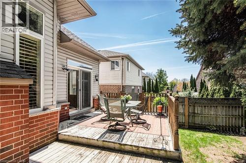 102 Moore Crescent, Ancaster, ON - Outdoor With Deck Patio Veranda With Exterior