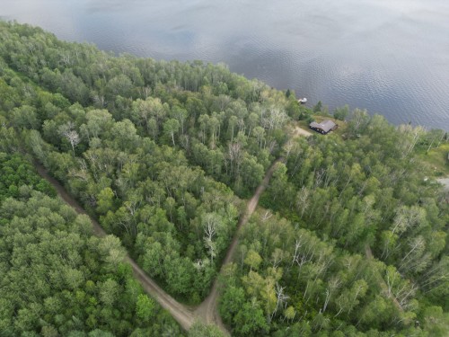 Photo aérienne - 1084 Mtée Carniel, Guérin, QC - Outdoor With Body Of Water With View
