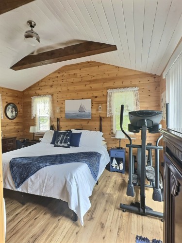 Chambre à coucher principale - 1084 Mtée Carniel, Guérin, QC - Indoor Photo Showing Bedroom