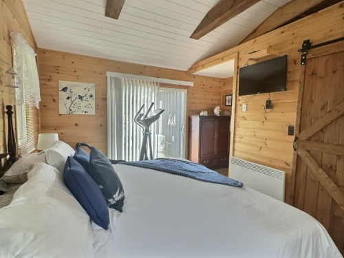 Chambre à coucher principale - 1084 Mtée Carniel, Guérin, QC - Indoor Photo Showing Bedroom