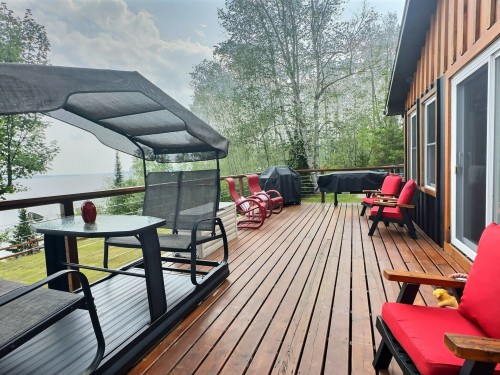 Terrasse - 1084 Mtée Carniel, Guérin, QC - Outdoor With Deck Patio Veranda With Exterior