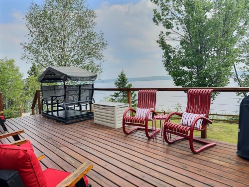 Terrasse - 1084 Mtée Carniel, Guérin, QC - Outdoor With Body Of Water