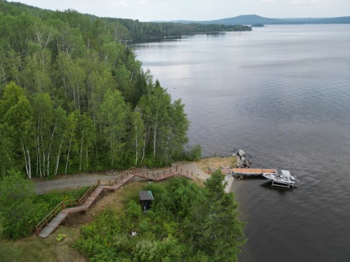 Bord de l'eau - 1084 Mtée Carniel, Guérin, QC - Outdoor With Body Of Water With View