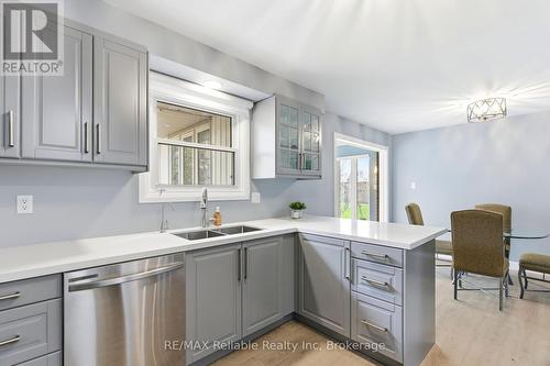 313 Krohmer Drive, Goderich (Goderich (Town)), ON - Indoor Photo Showing Kitchen With Double Sink