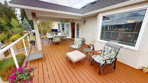 3333 Mt Fisher Drive, Cranbrook, BC - Outdoor With Deck Patio Veranda With Exterior
