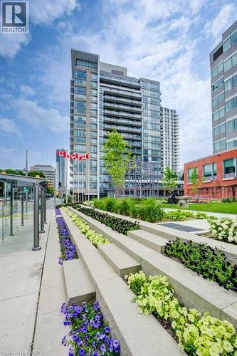 85 W Duke Street W Unit# 308, Kitchener, ON - Outdoor With Balcony With Facade