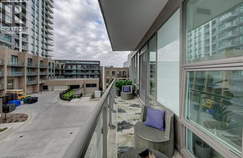 85 W Duke Street W Unit# 308, Kitchener, ON - Outdoor With Balcony