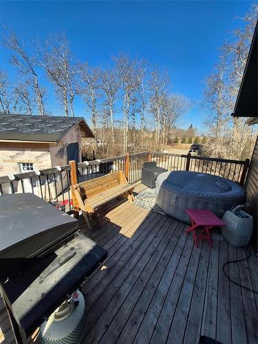 53 Railway Avenue, Clanwilliam, MB - Outdoor With Deck Patio Veranda