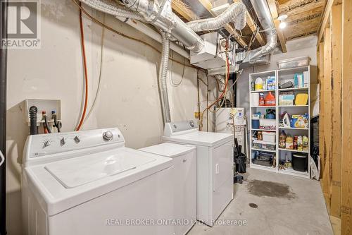 Laundry Room/Utility Room/Storage. - 806 Shortreed Crescent, Milton, ON - Indoor Photo Showing Laundry Room