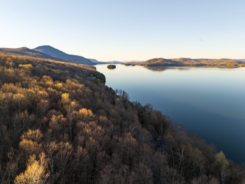 Photo aérienne - 79 Ch. Mayer, Potton, QC - Outdoor With Body Of Water With View