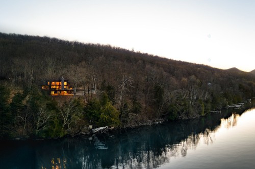 Photo aérienne - 79 Ch. Mayer, Potton, QC - Outdoor With Body Of Water With View