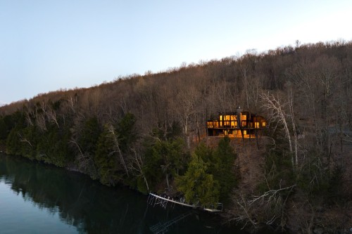 Photo aérienne - 79 Ch. Mayer, Potton, QC - Outdoor With Body Of Water With View