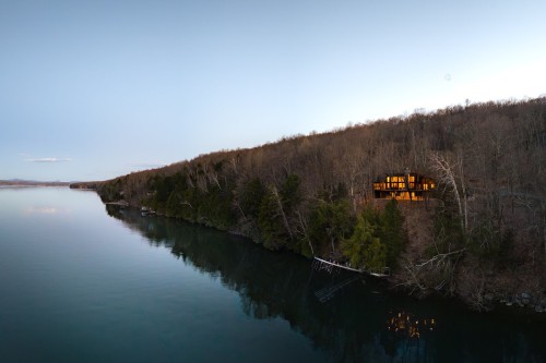 Photo aérienne - 79 Ch. Mayer, Potton, QC - Outdoor With Body Of Water With View