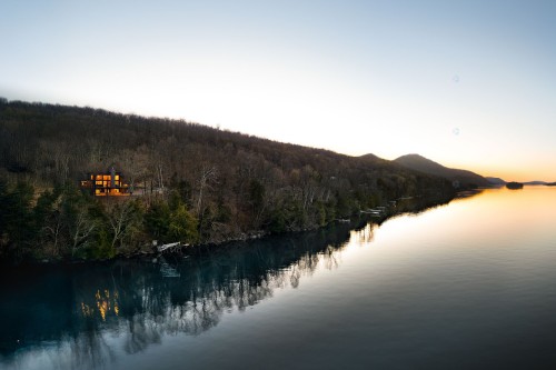 Photo aérienne - 79 Ch. Mayer, Potton, QC - Outdoor With Body Of Water With View