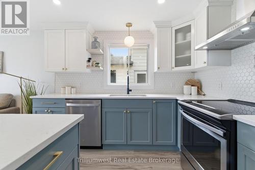 6 Broken Oak Crescent, Kitchener, ON - Indoor Photo Showing Kitchen With Upgraded Kitchen