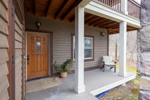 Façade - 199 Rue Du Contour, Orford, QC - Outdoor With Deck Patio Veranda With Exterior